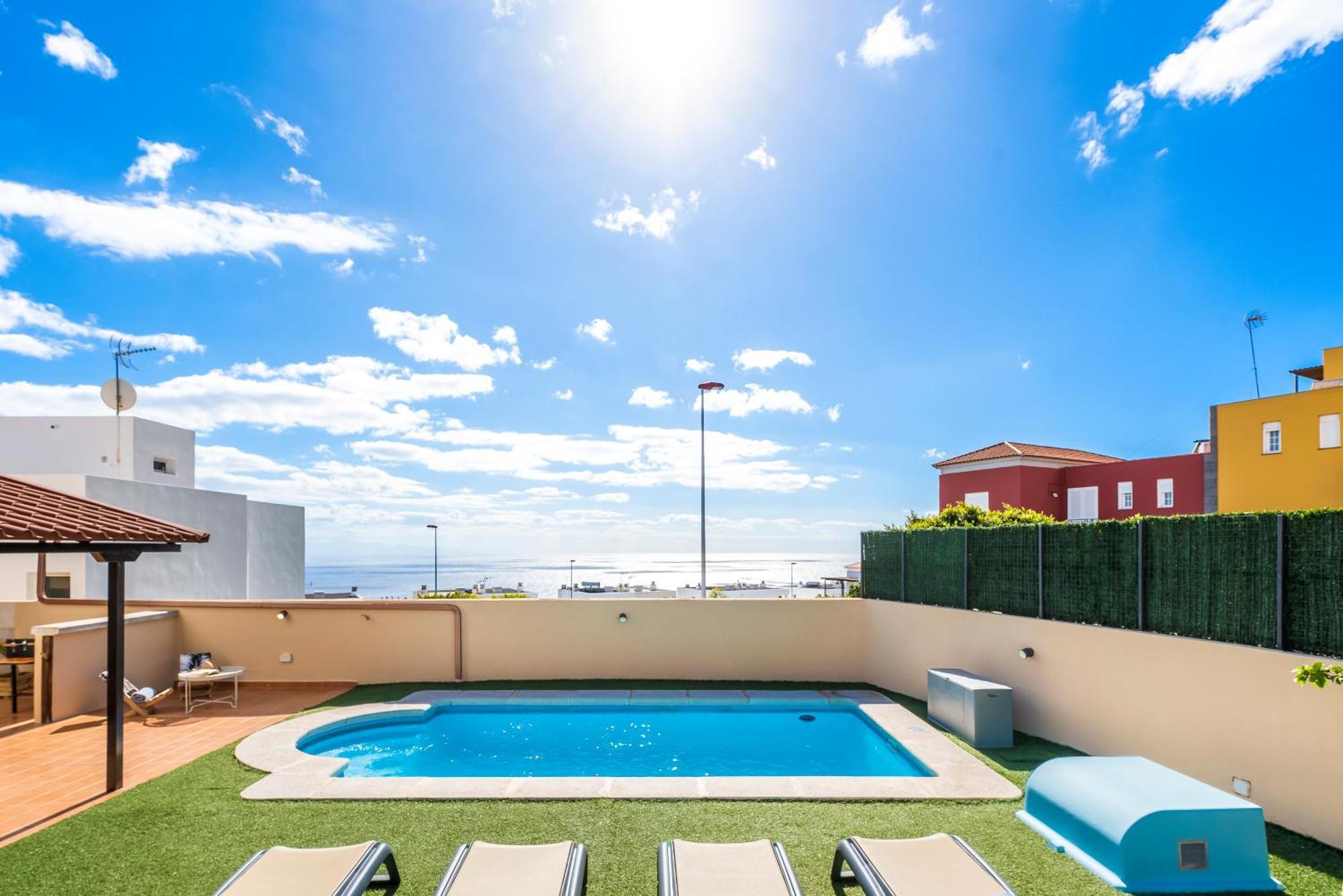 Villa Trueno Refugio De Lujo Con Piscina Climatizada Y Vistas Канделария Екстериор снимка
